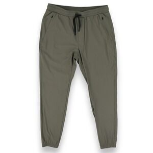 UNRL In-Flex Jogger Pants Mens Small Green Stretch Performance Athleisure